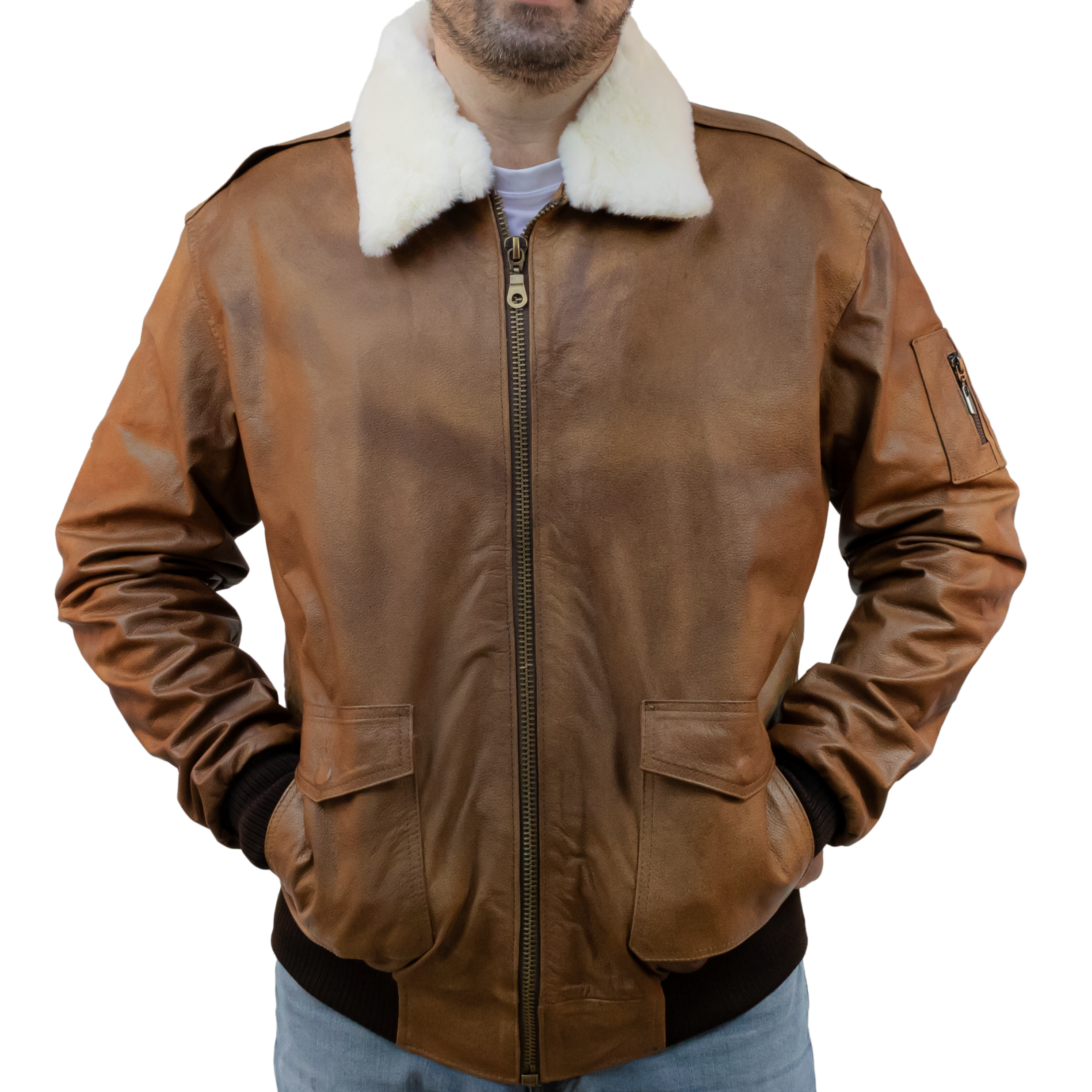 Aviator Jacket – Customizable Top Gun Honey Edition