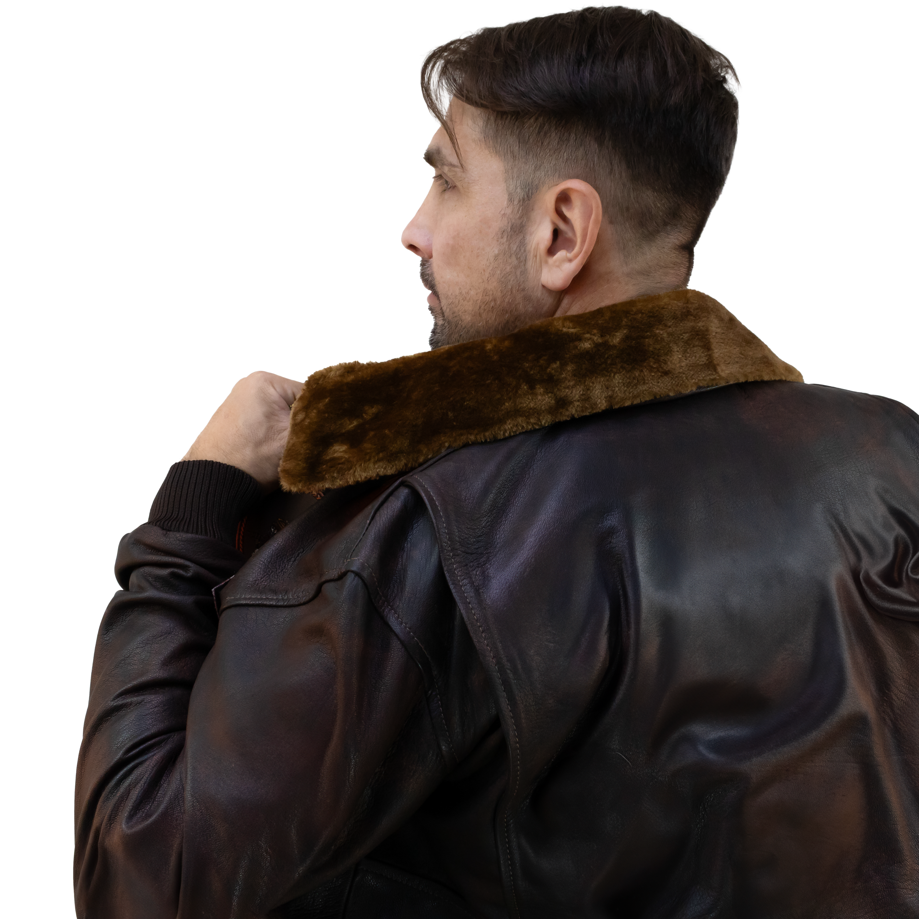 Aviator Jacket – Customizable Top Gun Brown