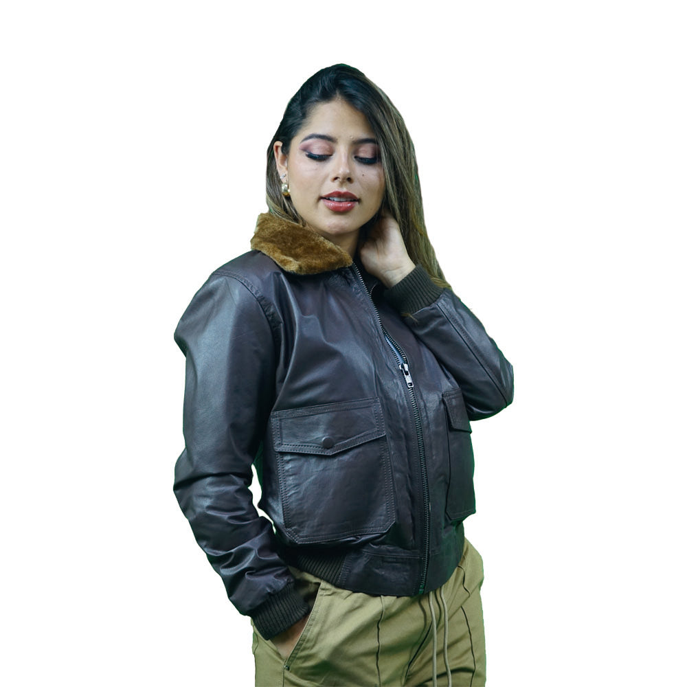 Chaqueta Bomber Bordada