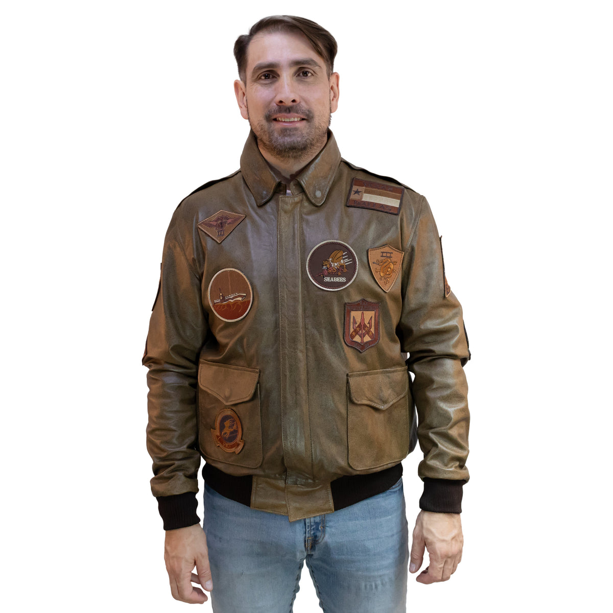 Magiver Jacket with Patches – Top Gun Honey