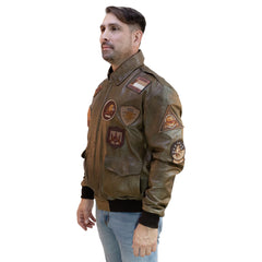 Magiver Jacket with Patches – Top Gun Honey