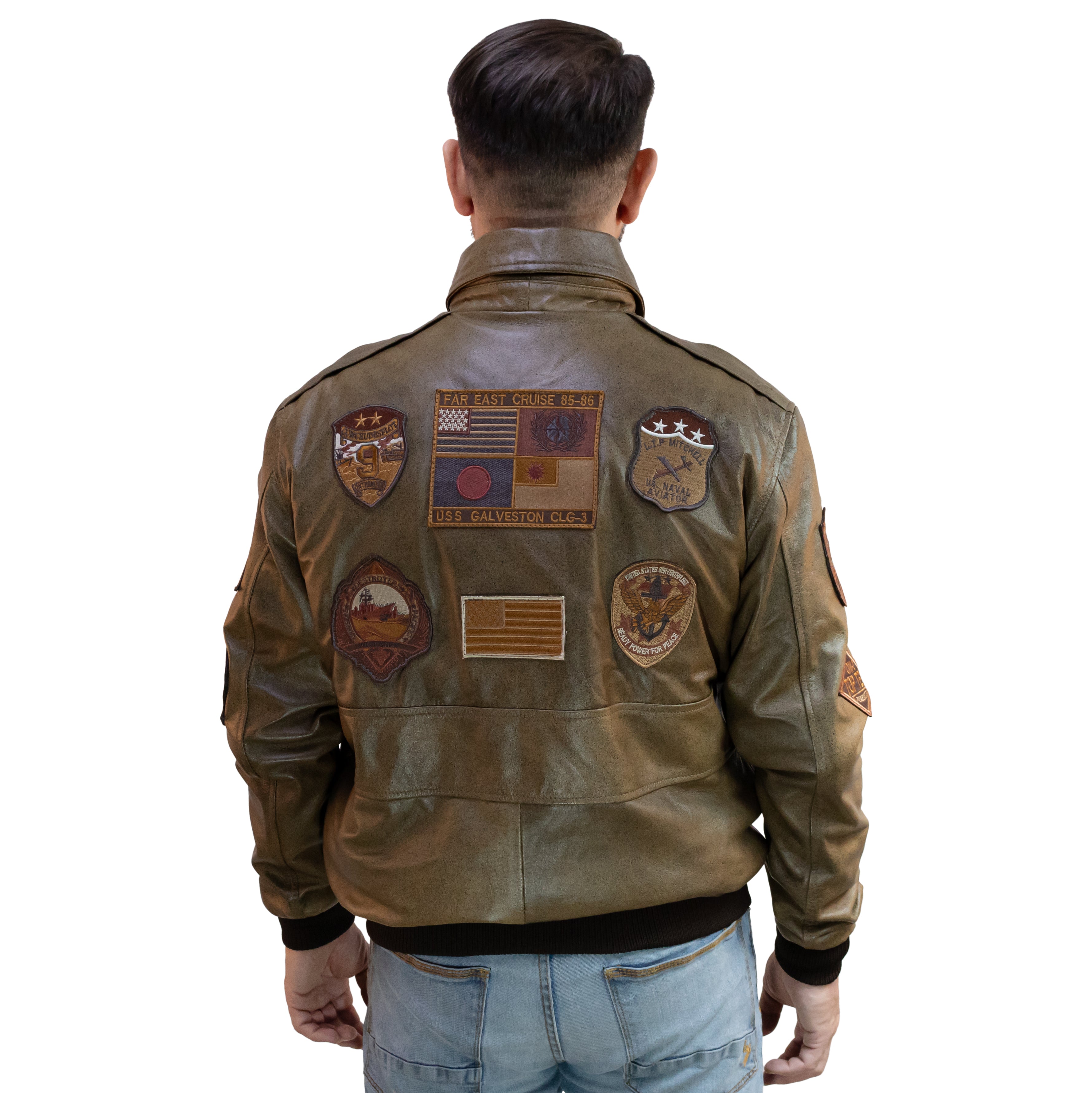 Magiver Jacket with Patches – Top Gun Honey