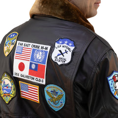 Aviator Jacket with Patches 3