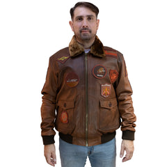 Top Gun Aviator Jacket – Customizable Honey Edition