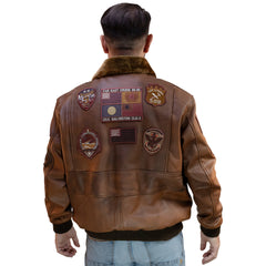 Top Gun Aviator Jacket – Customizable Honey Edition