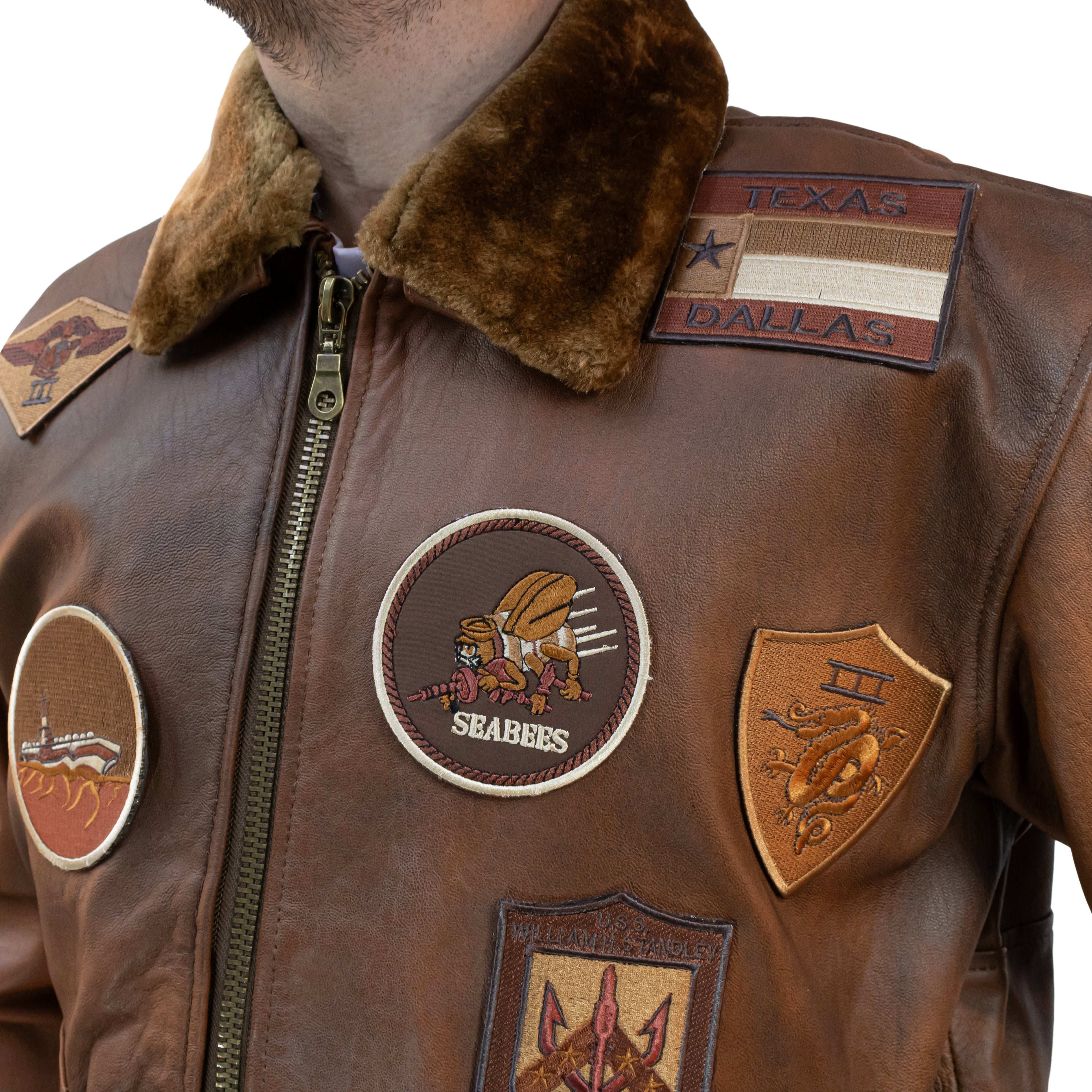 Top Gun Aviator Jacket – Customizable Honey Edition