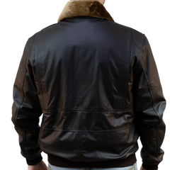 Aviator Jacket – Customizable Brown Top Gun