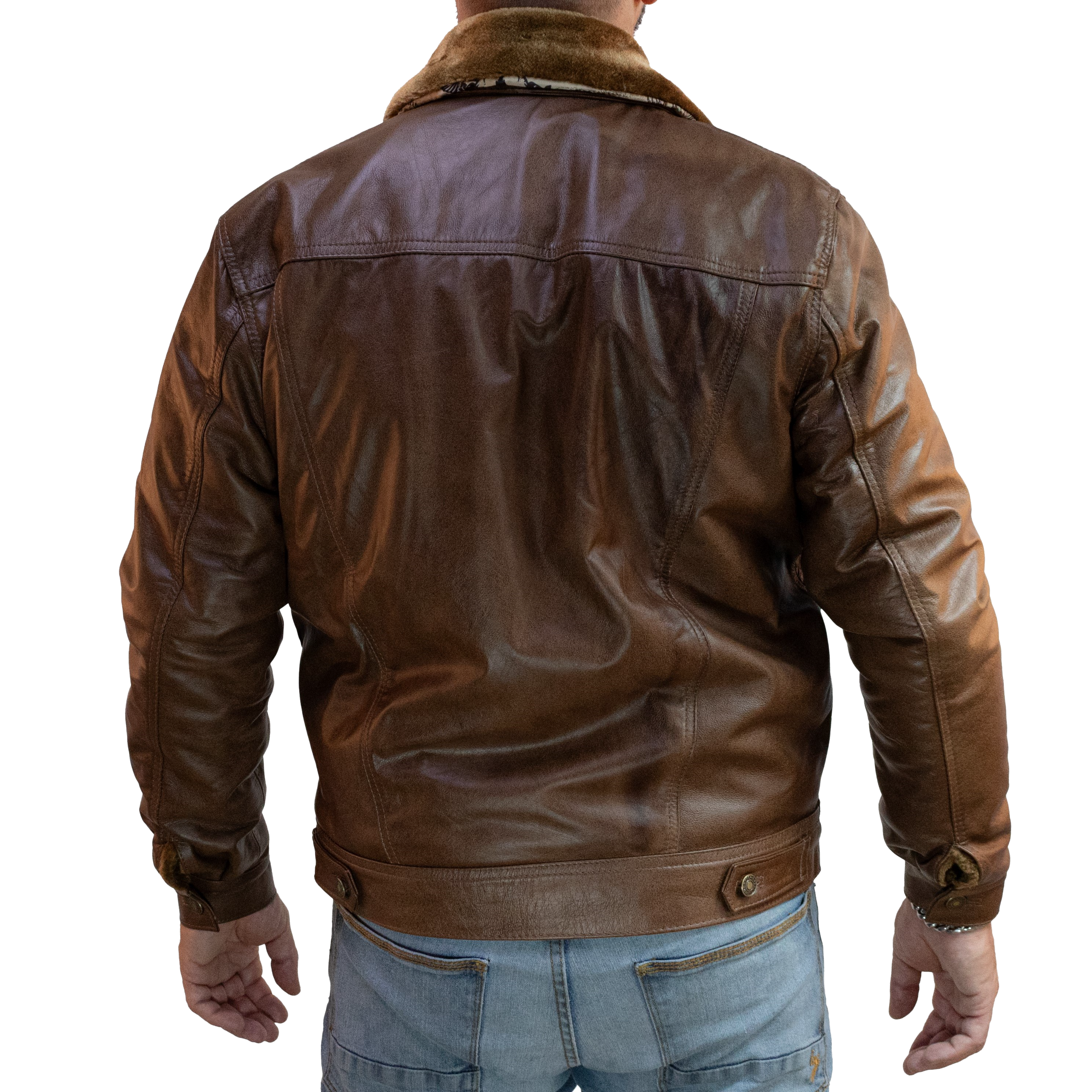 Aviator Jacket – Classic Denim Customizable