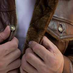 Aviator Jacket – Classic Denim Customizable