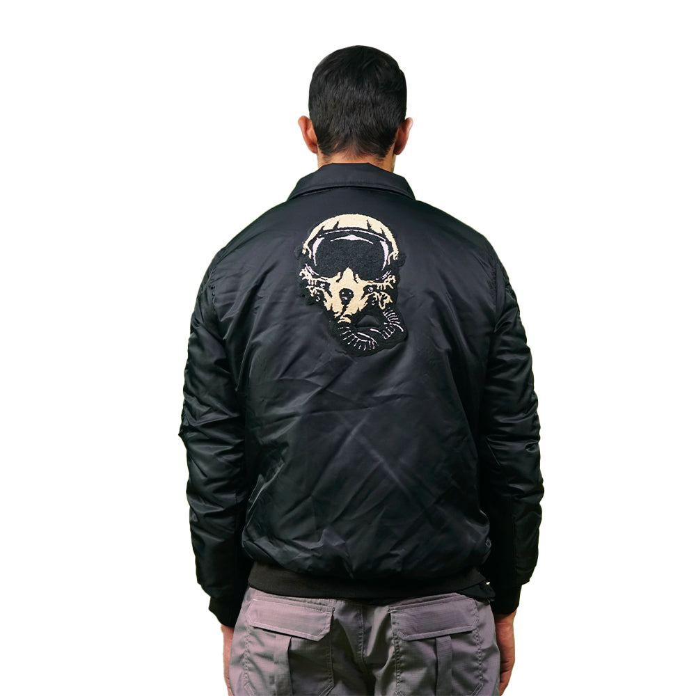 Chaqueta Bomber supernylon parche