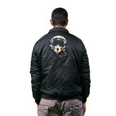 Chaqueta Bomber supernylon parche