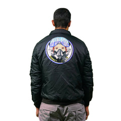Chaqueta Bomber supernylon parche