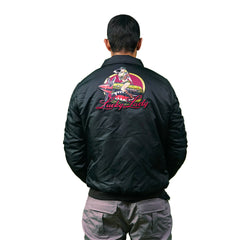Chaqueta Bomber supernylon parche