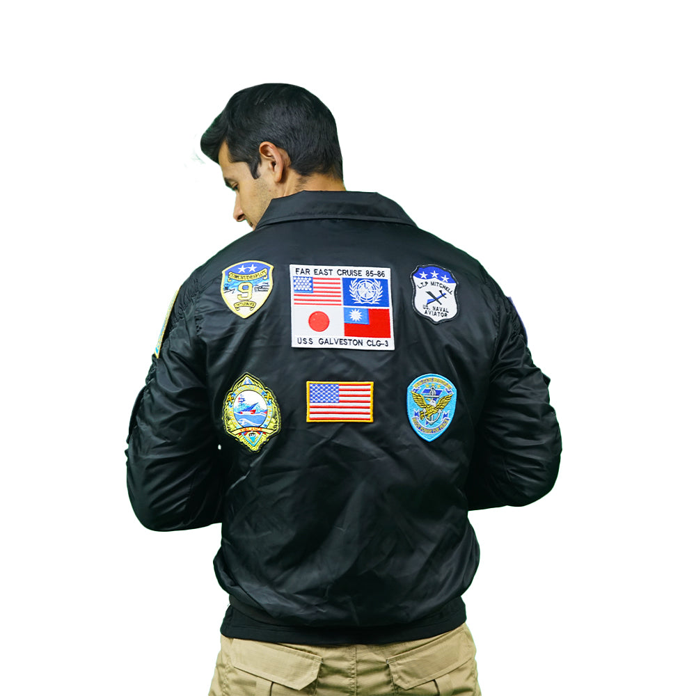Super Nylon Bomber Jacket – Maverick Edition