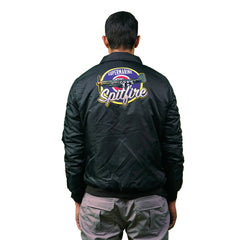 Chaqueta Bomber supernylon parche