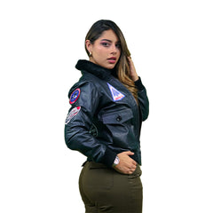Air Power Leather Jacket