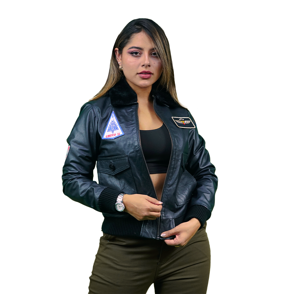 Air Power Leather Jacket