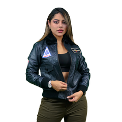 Air Power Leather Jacket
