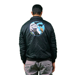 Chaqueta Bomber supernylon parche