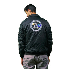 Chaqueta Bomber supernylon parche