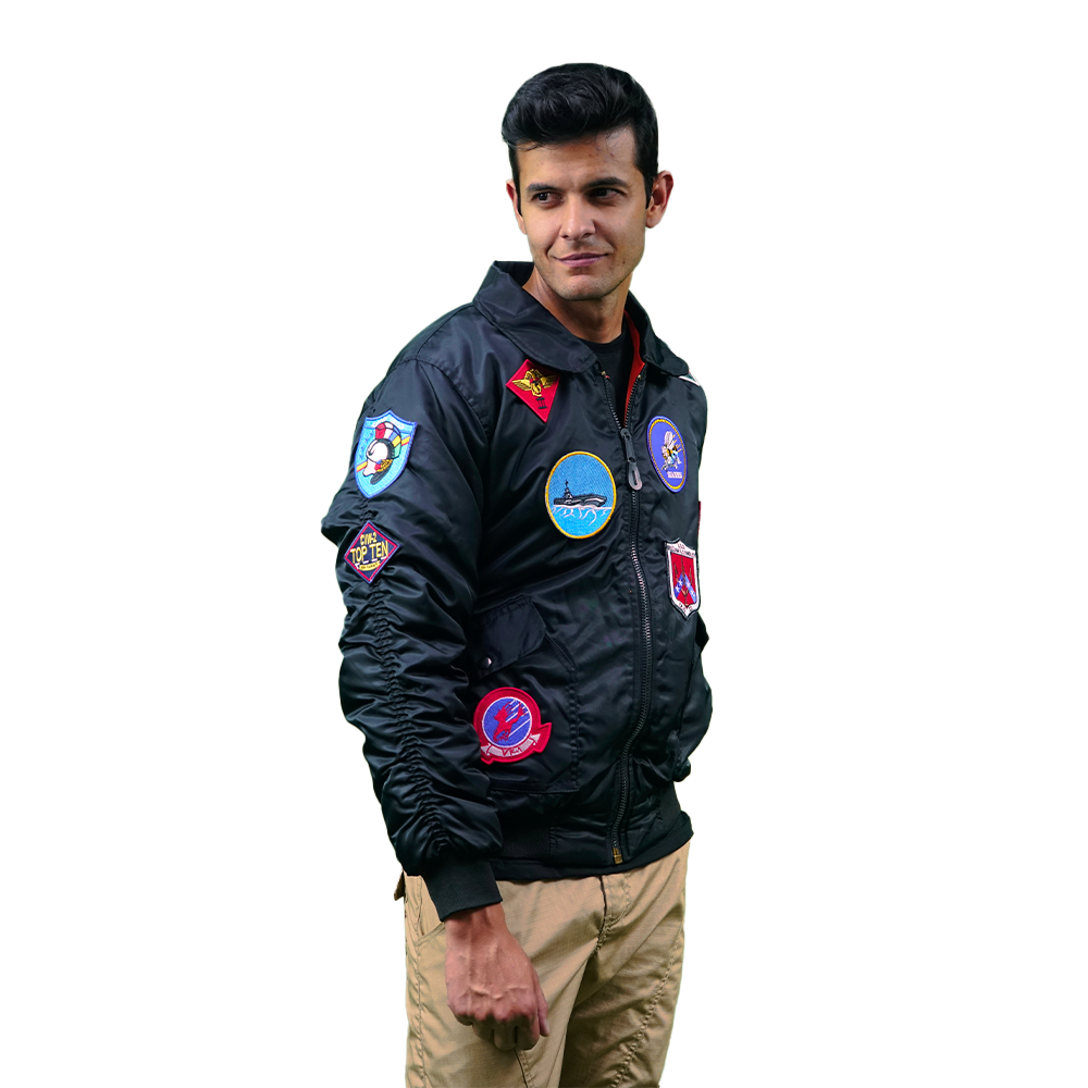 Super Nylon Bomber Jacket – Maverick Edition
