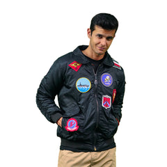 Super Nylon Bomber Jacket – Maverick Edition
