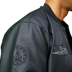 Men’s F-35 Bomber Jacket – Premium Synthetic Leather