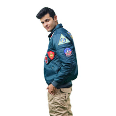 Supernailon Bomber Aviator Jacket
