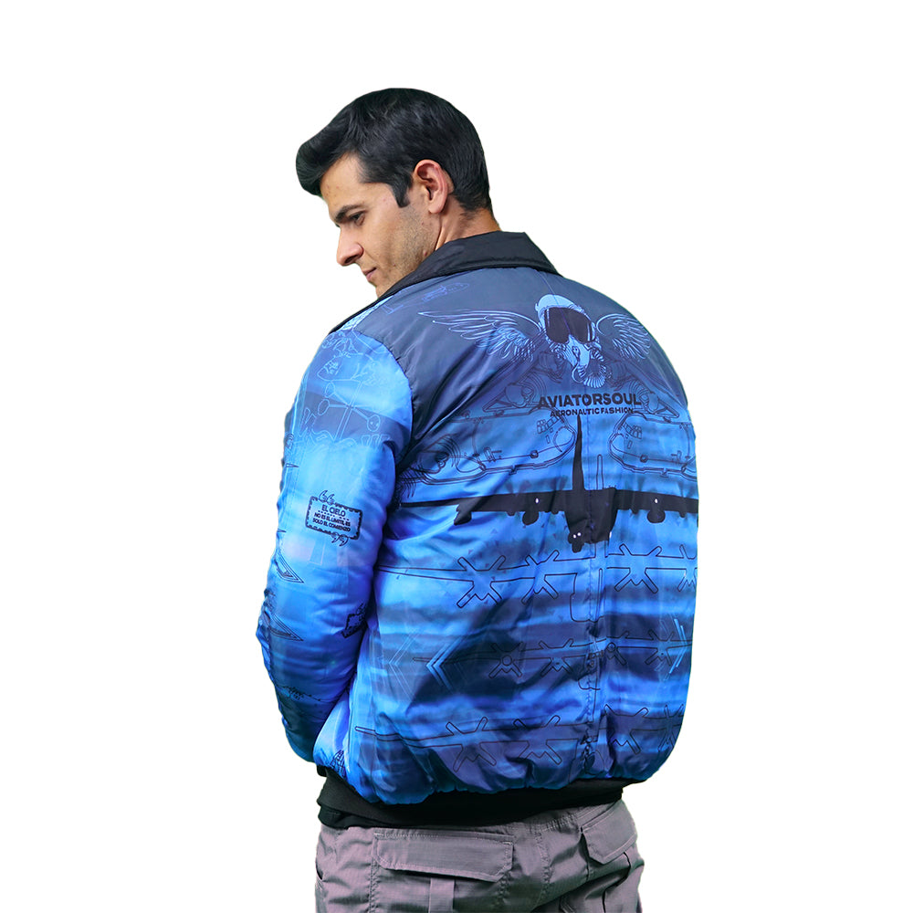 Hércules Reversible Embroidered Jacket