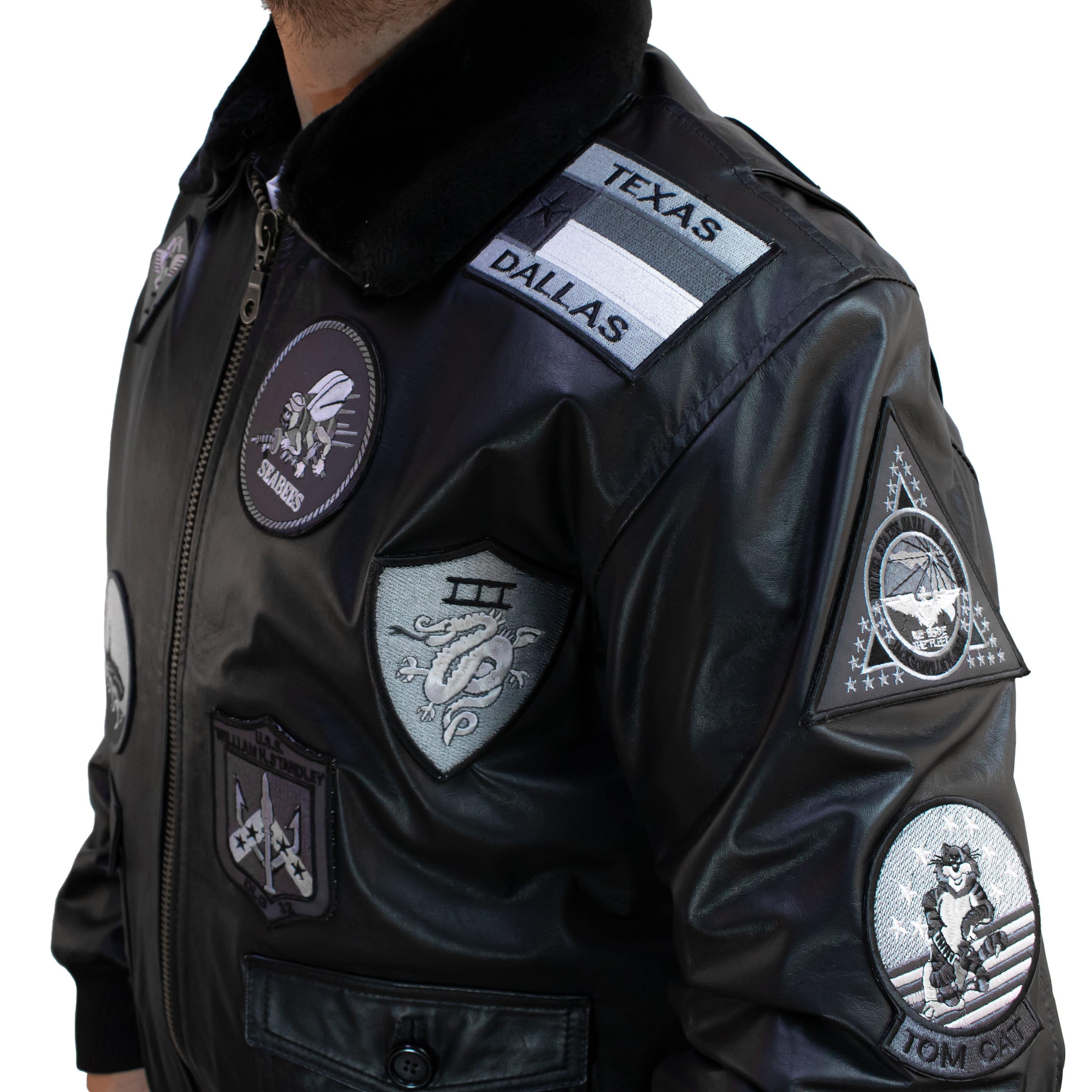 Top Gun Aviator Bomber Jacket