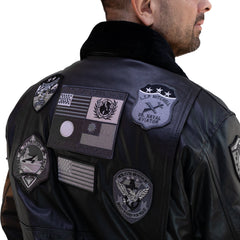 Top Gun Aviator Bomber Jacket