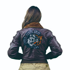 Chaqueta Bomber Bordada