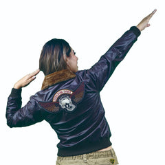 Chaqueta Bomber Bordada
