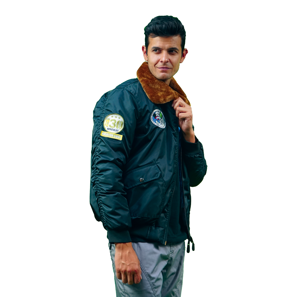 Hércules Reversible Embroidered Jacket