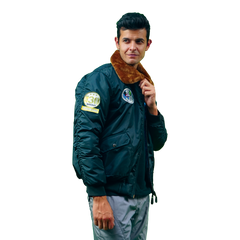 Hércules Reversible Embroidered Jacket