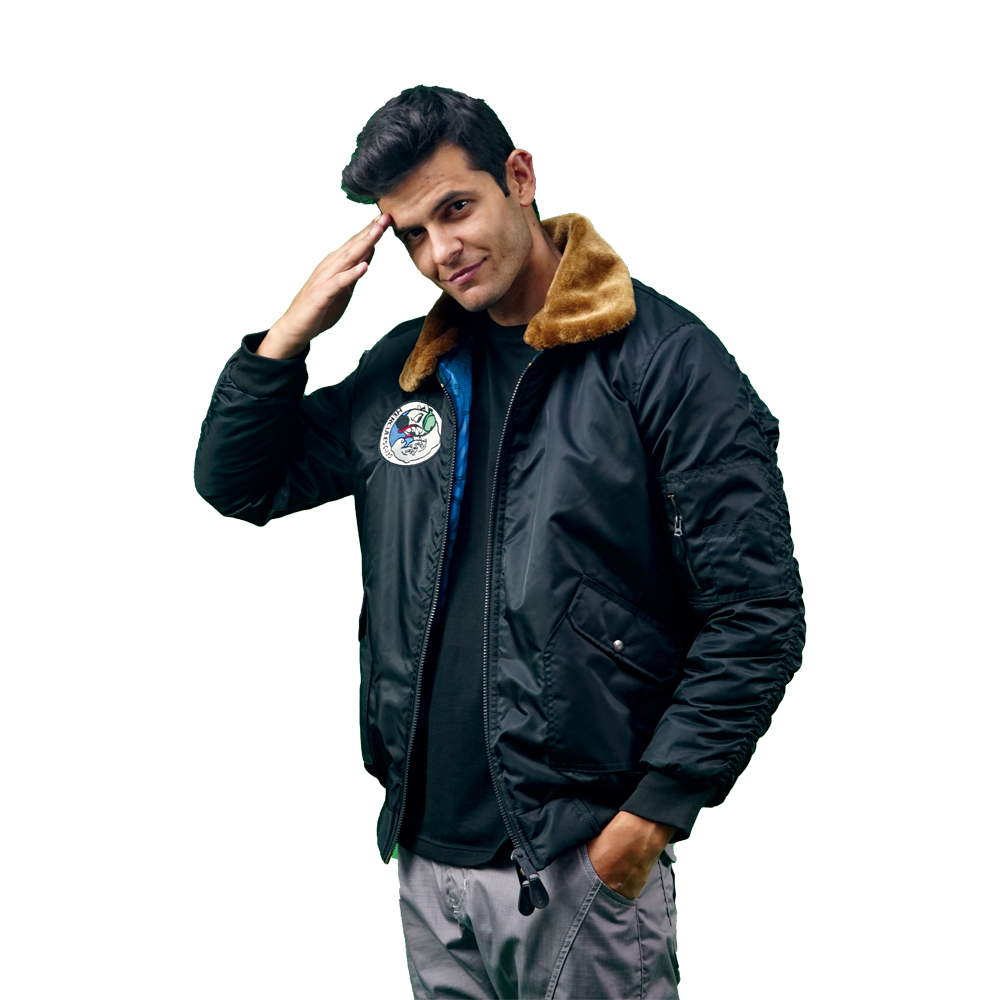 Hércules Reversible Embroidered Jacket