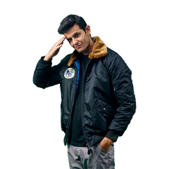 Hércules Reversible Embroidered Jacket